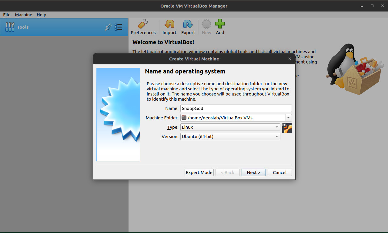 how-to-deploy-snoopgod-on-virtualbox